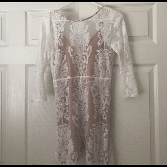 For Love And Lemons White Lace Maxi Dress - Picture 6 of 7